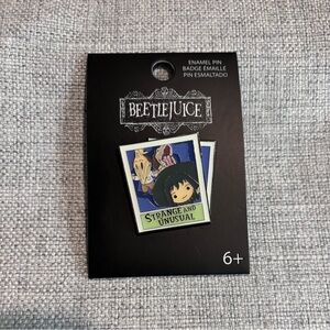Loungefly Beetlejuice Lydia & Maitlands Polaroid Portrait Enamel Pin